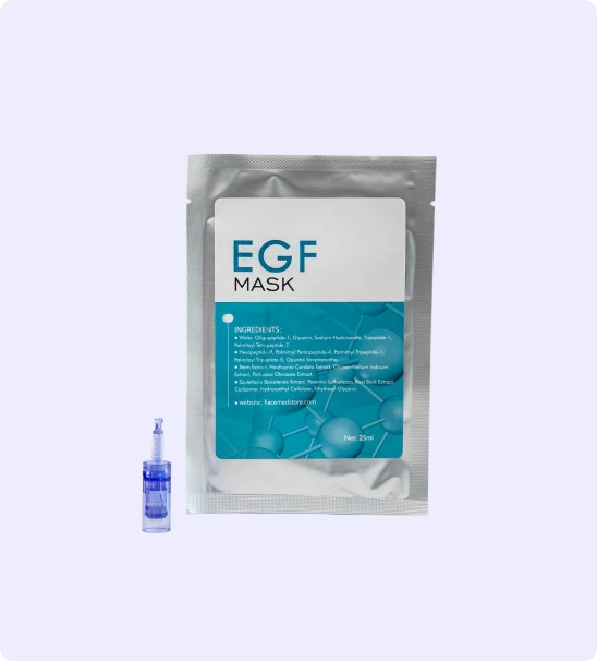Dr. Pen A6 10 replacement needles (12-pin) plus 10 EGF Masks