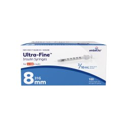 0.3 cc Ultra Fine Syringe 31 gauge with 1/2 unit markings - Box of 100 (BD-Embecta) - Image 2