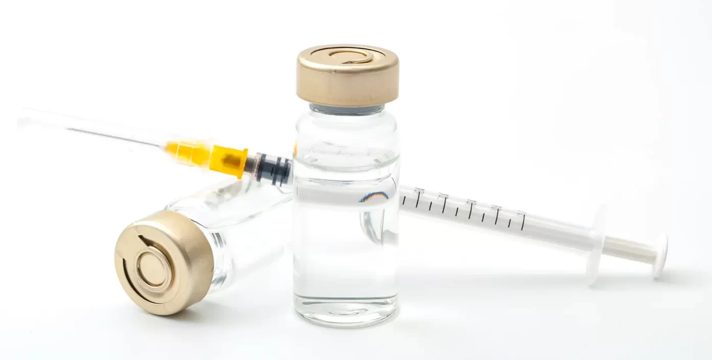 botox vial and syringe