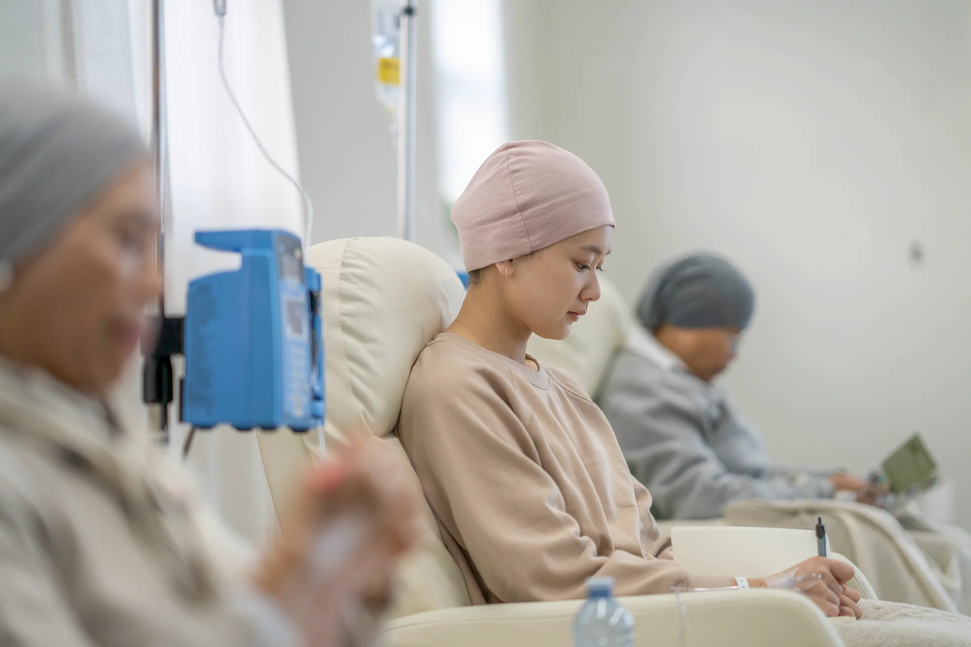 cancer patients underwent chemotherapy session