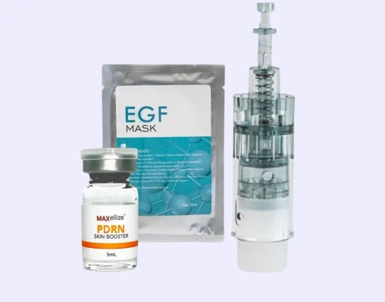 Dr. Pen M8 Replacement Needles - Bag of 10 PLUS 10 Maxellize PDRN Skin Booster and 10 EGF masks