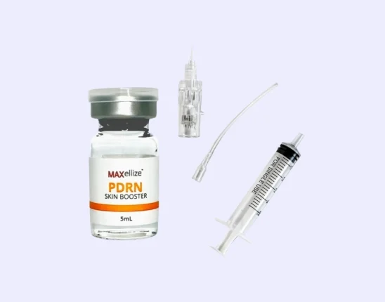 Microneedling Pen 2.0 Replacement Kit bundled with Maxellize PDRN Skin Booster