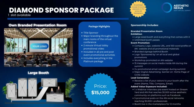 Diamond Sponsor Package