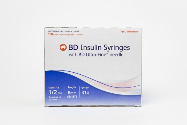 0.5 cc Ultra Fine Syringe 31 gauge - Box of 90 (BD) - Image 3