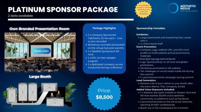 Platinum Sponsor Package