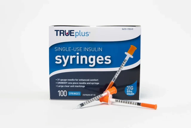 0.5 cc Ultra Fine Syringe 31 gauge - Box of 100 (True Plus) - Image 2