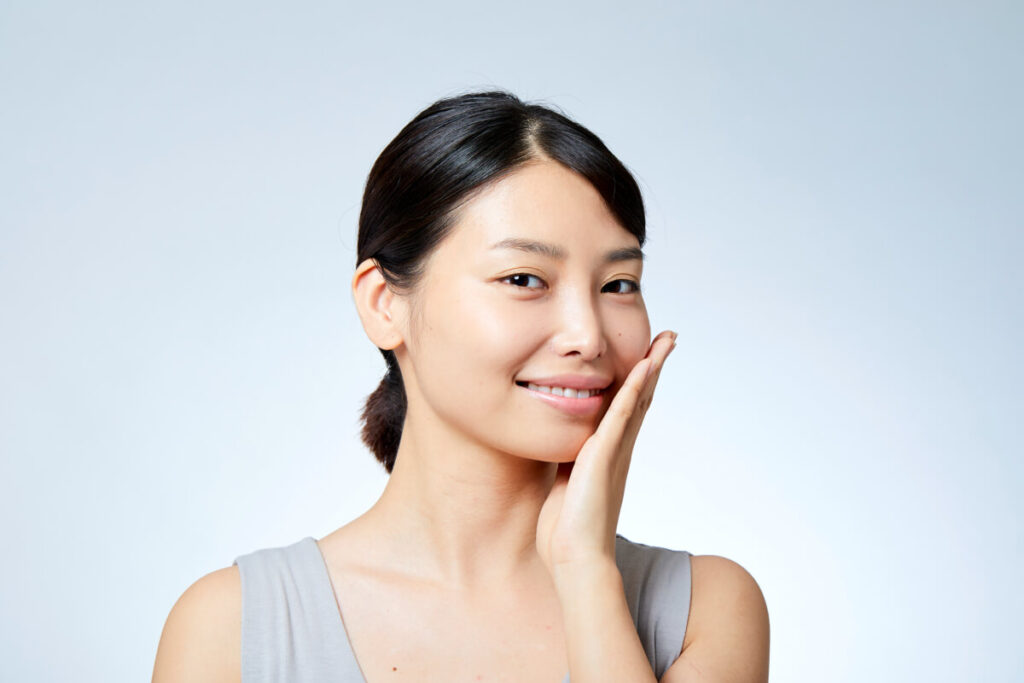 Beauty image of a beautiful Japanese woman