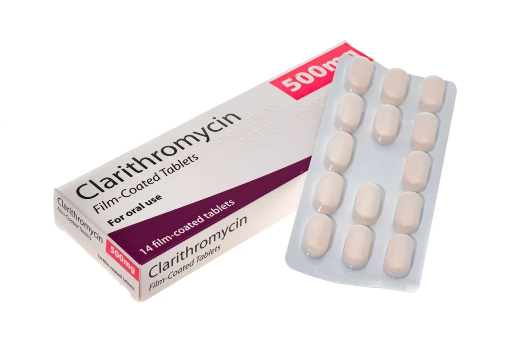 clarithromycin treat nodules from dermal fillers