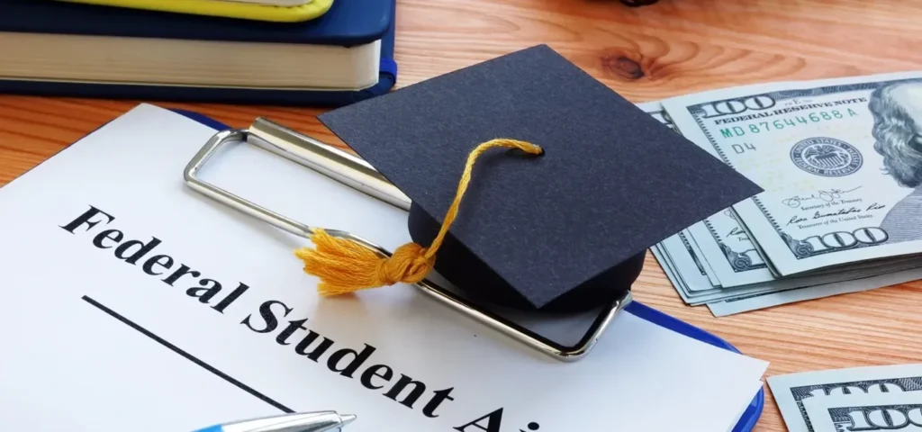 student's financial aid to help afford education