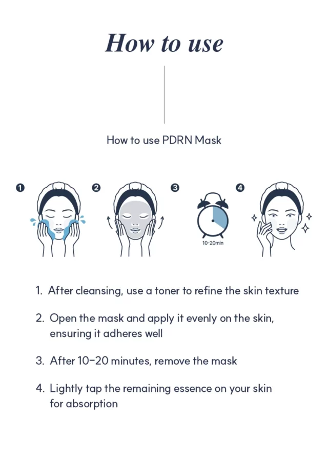 Exoblanc PDRN Mask - Each Pack Contains 5 Masks Each - Image 10